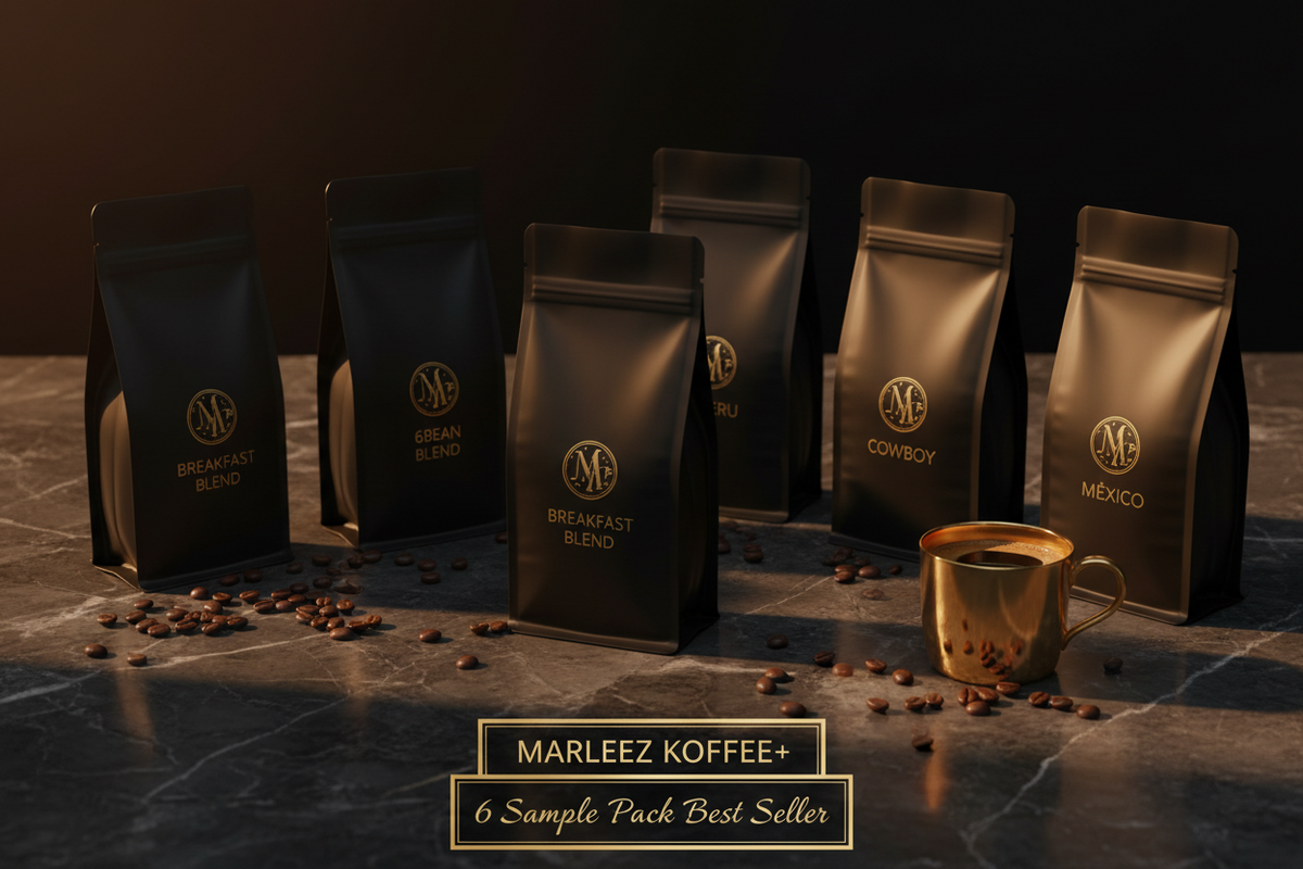 Sample Pack - 6Bean, Cowboy, Breakfast, Peru, Mexico, Bali - BEST SELLER